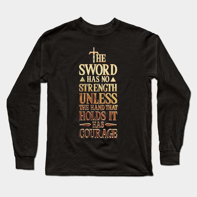 The Sword Long Sleeve T-Shirt by ChrisHarrys